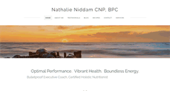 Desktop Screenshot of nathalieniddam.com